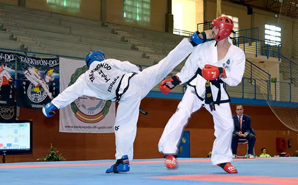 combattants taekwon-do