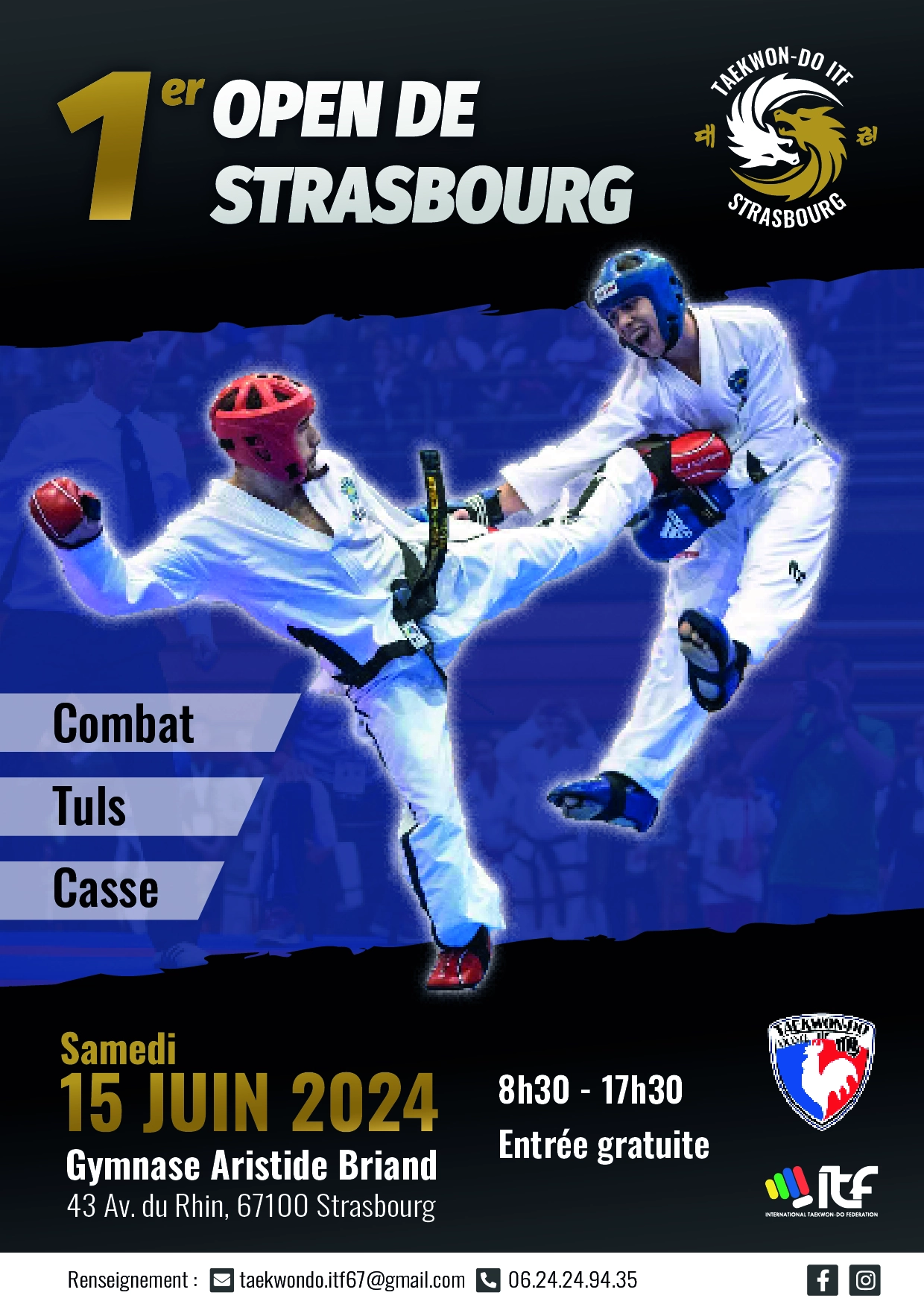 Taekwon-Do ITF Yeom-Chi Open compétition